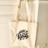 Tote bag en coton personnalisable "Bride"