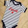 Body bébé marinière