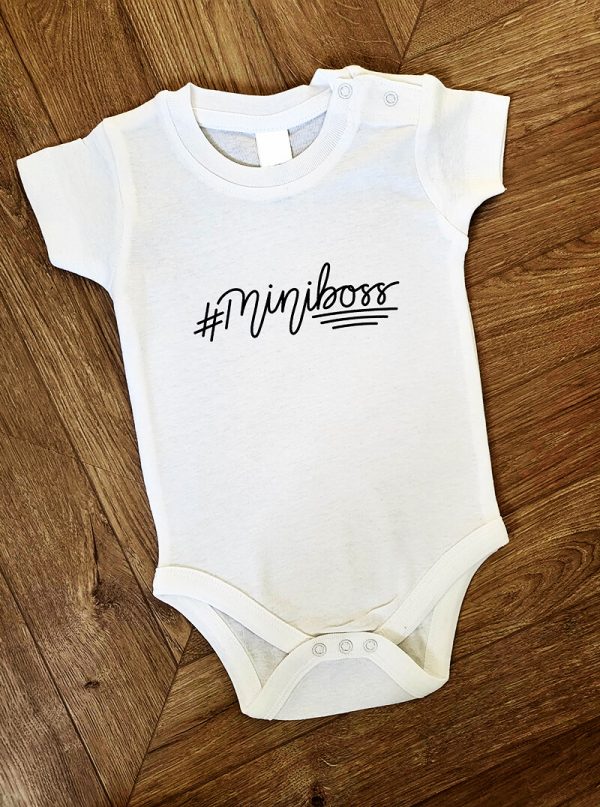 Body bébé "#Miniboss"