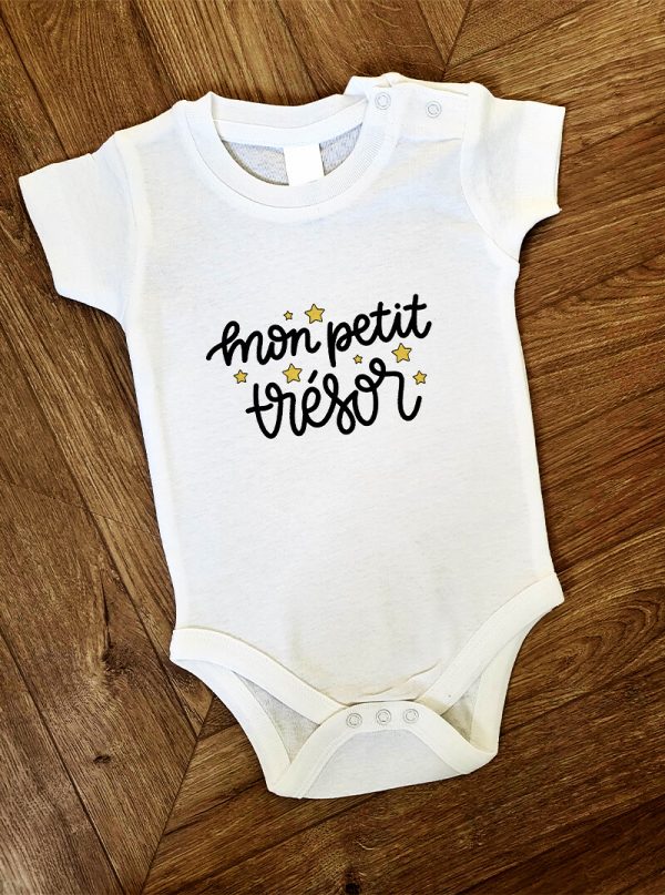 Body bébé "Mon petit trésor"