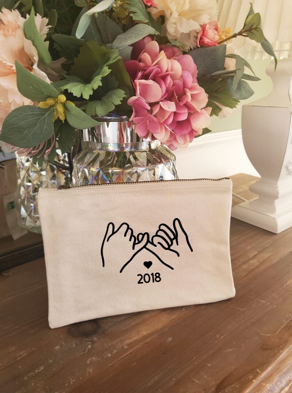 Pochette coton personnalisé " Amour "