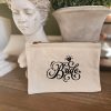 Pochette coton personnalisé "Bride"