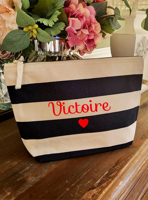 Pochette marinière personnalisable