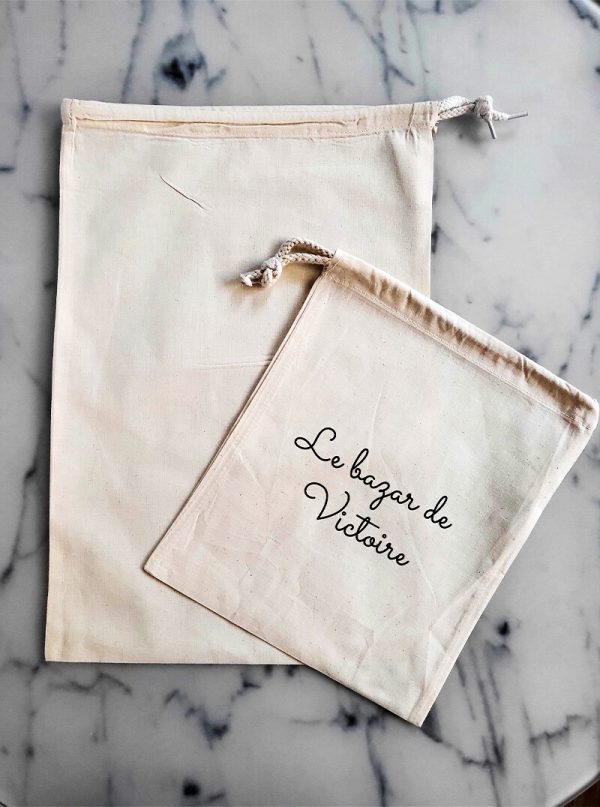 Petit sac à cordelette personnalisable