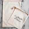 Petit sac à cordelette personnalisable