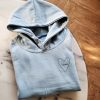 Sweat personnalisable avec capuche "Coeur" enfant