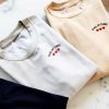 Sweat personnalisable Beige sans capuche "Dad of" ou "Mum of" unisexe