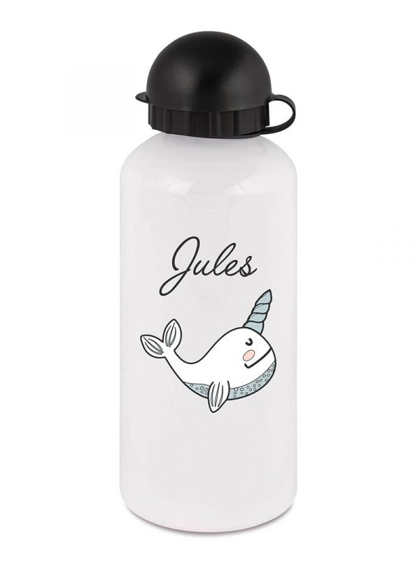Gourde personnalisée «Baleine»
