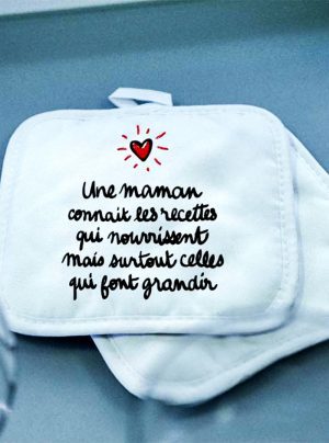 Trousse ou pochette Maman d'amour personnalisable avec des prénoms - Fêtes  des mères