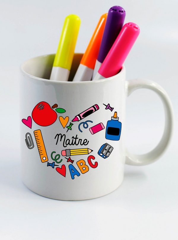 Mug Maître «coeur»