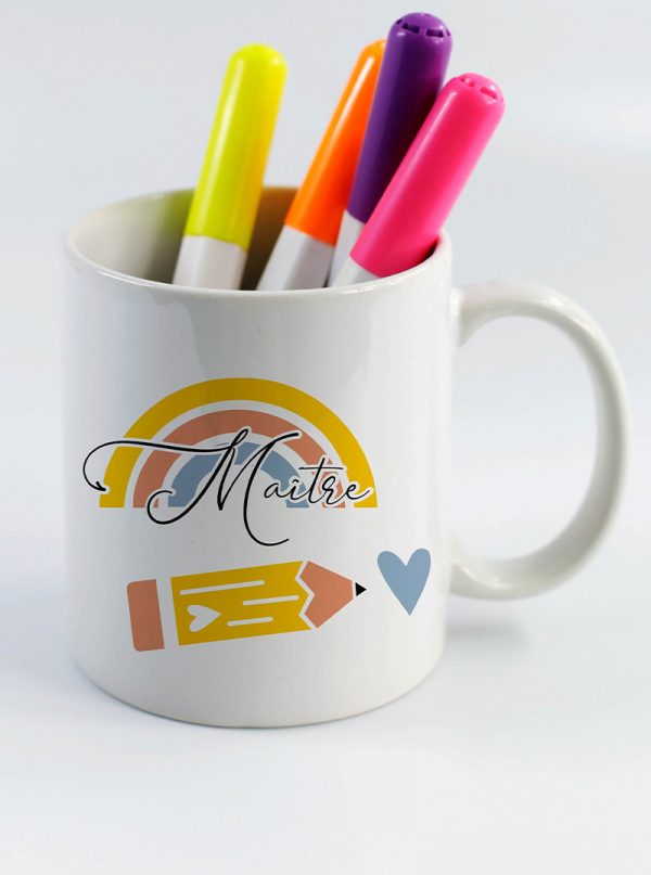 Mug Maître «arc en ciel»