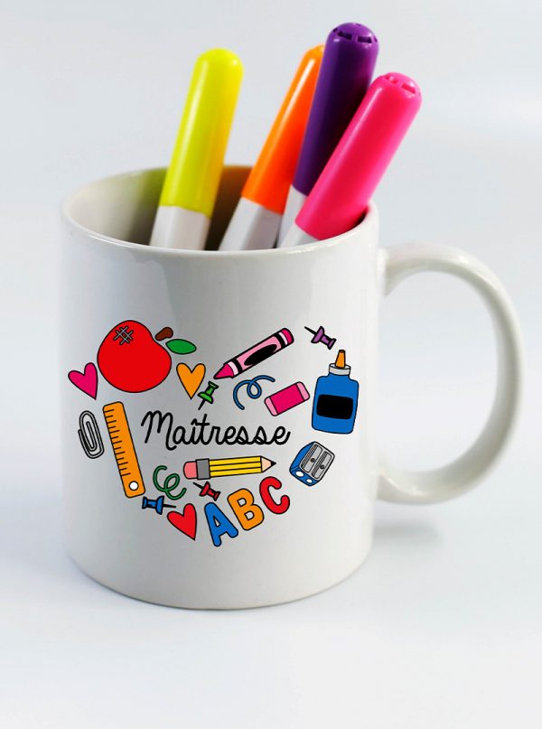 Mug Maîtresse «coeur»