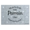 Puzzle personnalisé annonce de «Parrain»