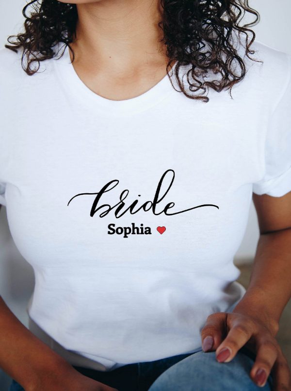 T-Shirt personnalisé “ Bride ”