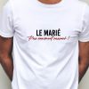 T-Shirt personnalisable "le marié !"