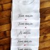 T-Shirt personnalisable "Douce mariée"