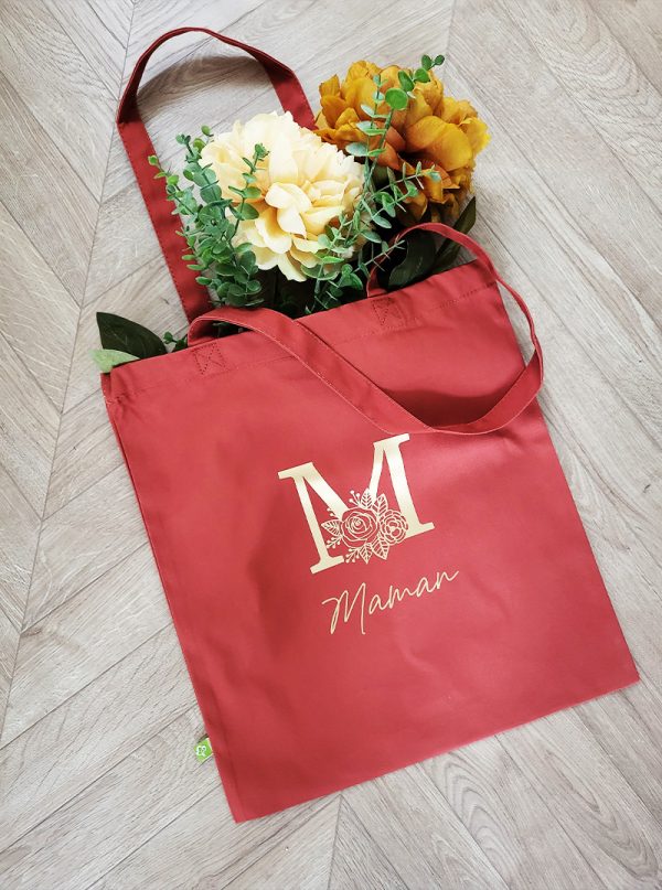 tote bag initiale
